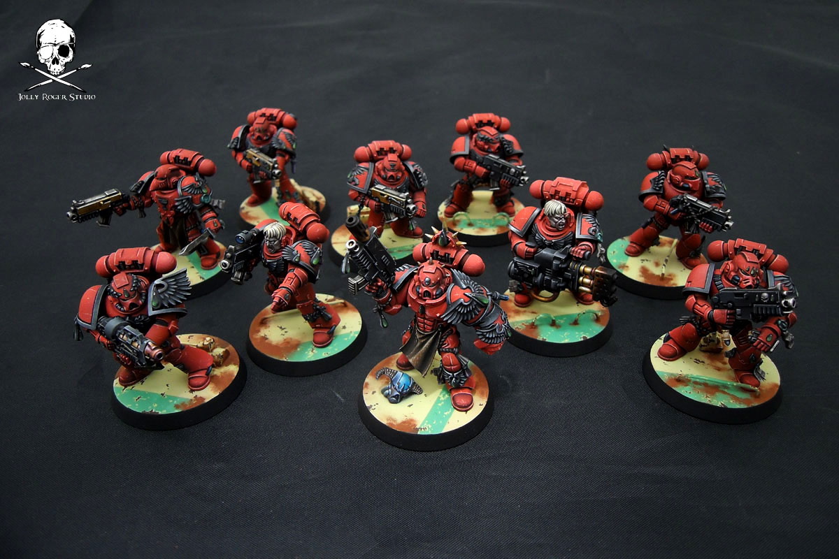 G309 Blood Angels Tactical Squad Accessories 